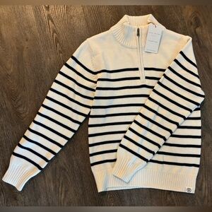 NWT Long Wharf Women's Sconset SeaWell Quarter Zip